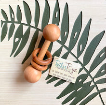 Load image into Gallery viewer, Organic TeetherToys®️ BABY'S FIRST RATTLE
